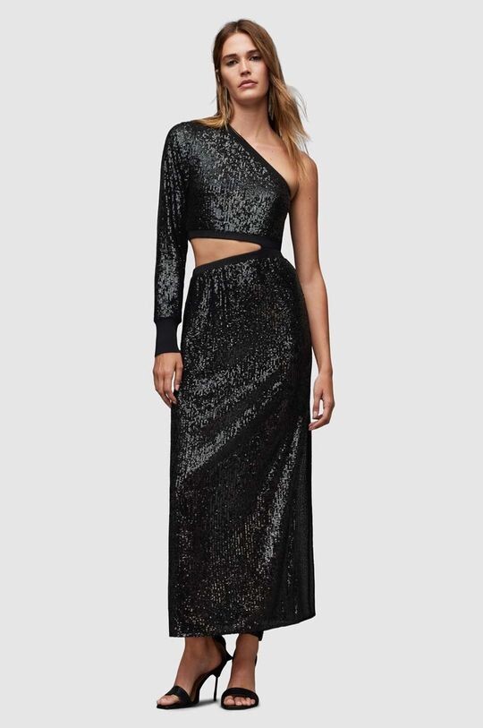 

Платье ромашка AllSaints, черный