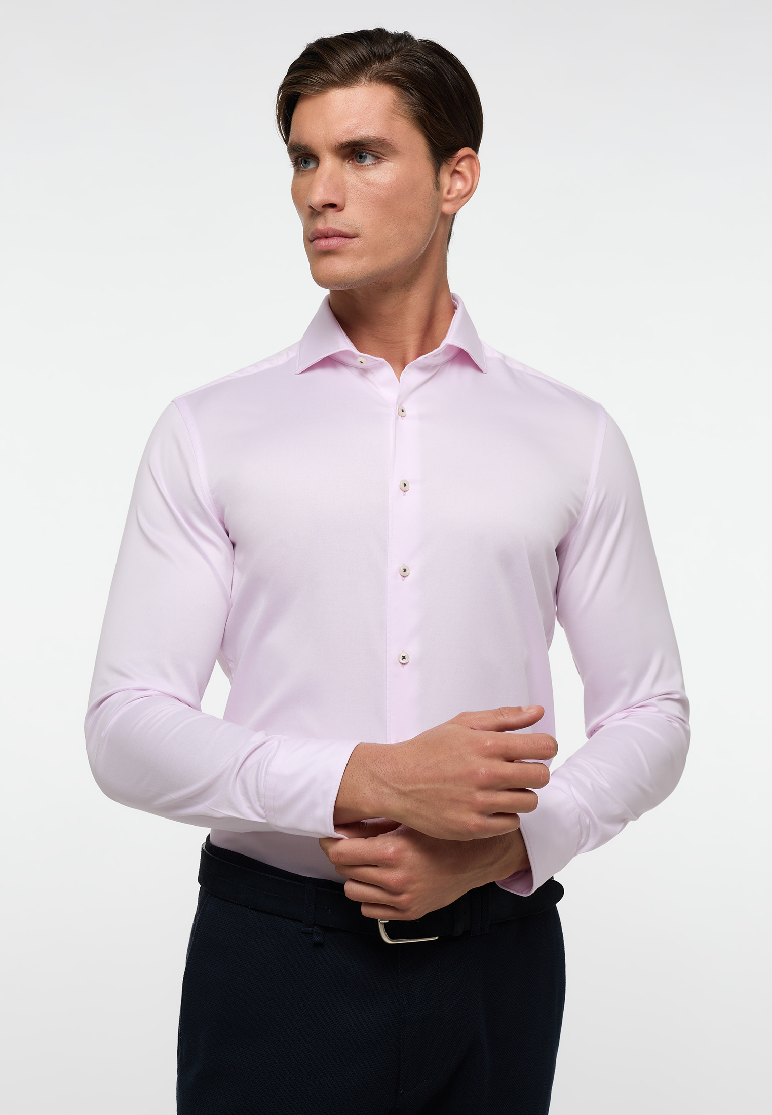 Рубашка Eterna SLIM FIT, цвет soft pink