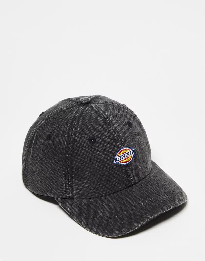 

Черная холщовая бейсболка Dickies Hardwick Duck