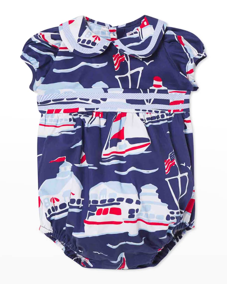 

Комбинезон Juniper Bubble для девочек с принтом Five Mile River, размер Newborn-2T Classic Prep Childrenswear