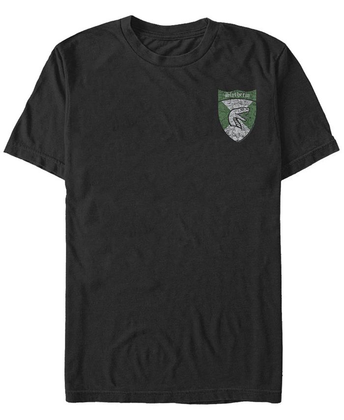 

Мужская футболка Slytherin Shield с короткими рукавами и круглым вырезом Fifth Sun, черный