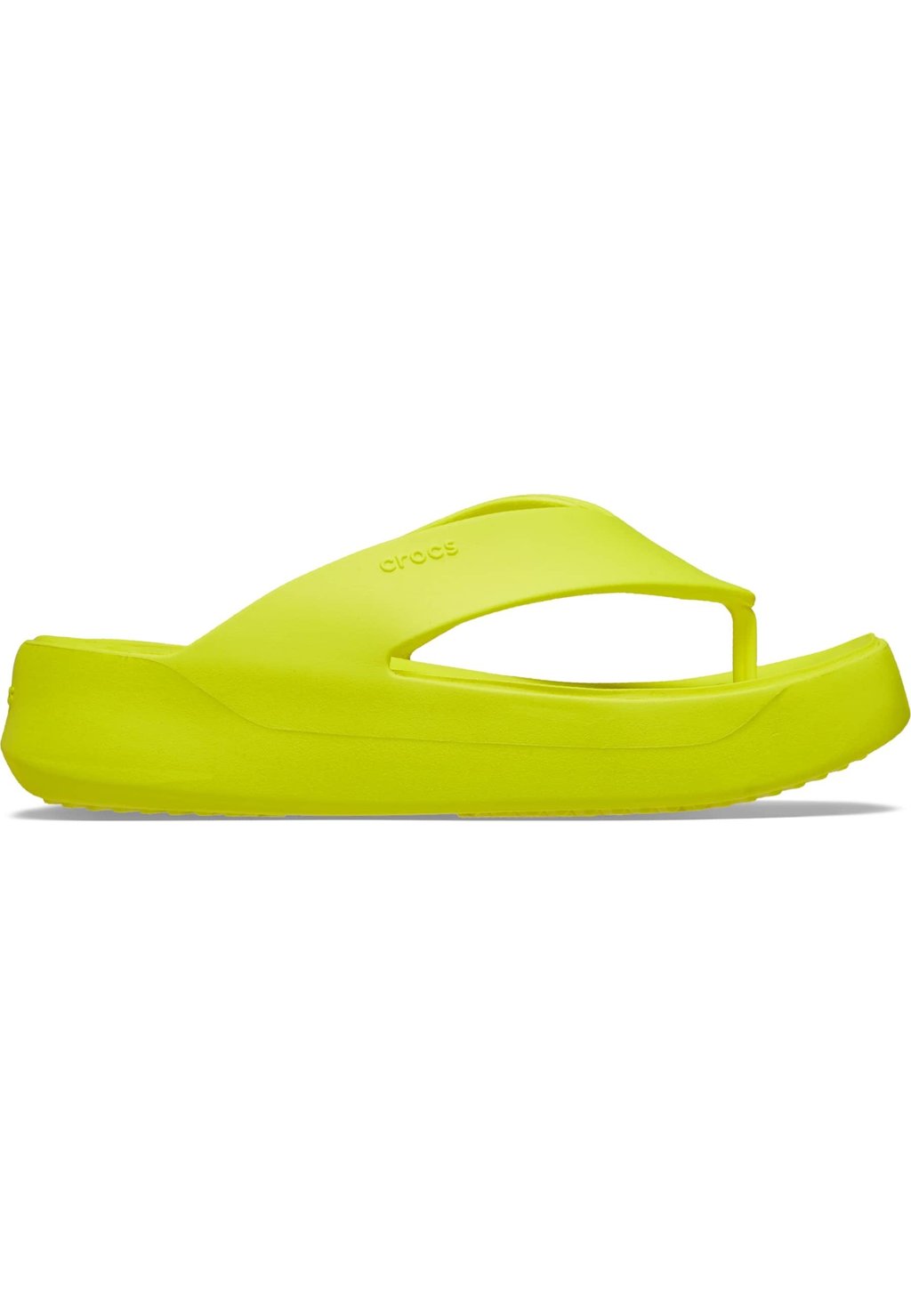 Шлепанцы GETAWAY Platform Flip Crocs, цвет yellow