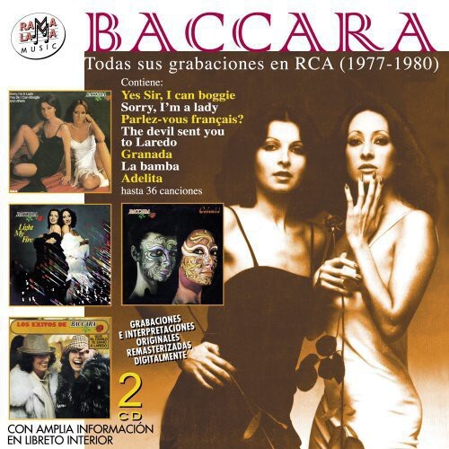 

CD диск Baccara: Todas Sus Grabaciones Para Discos en RCA