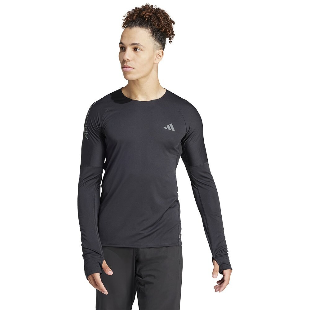 

Футболка с длинным рукавом adidas Adizero L, черный