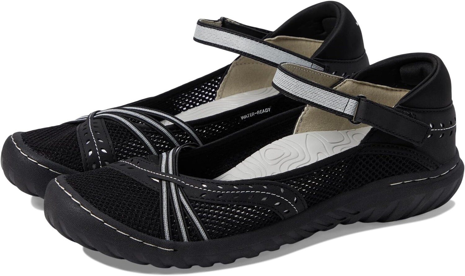

Кроссовки JBU Maya Water Ready, цвет Black/Off-White