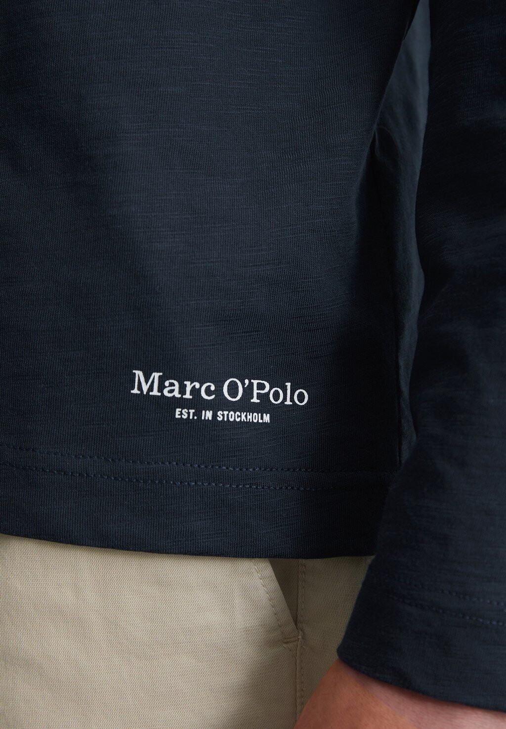 

Топ с длинными рукавами Marc O'Polo, темно-синий