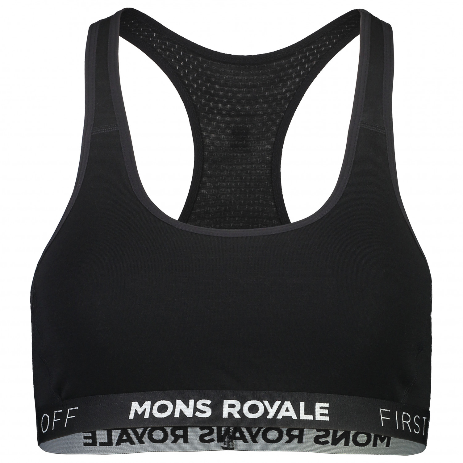 Спортивный бюстгальтер Mons Royale Women's Sierra Sports Bra, черный фото