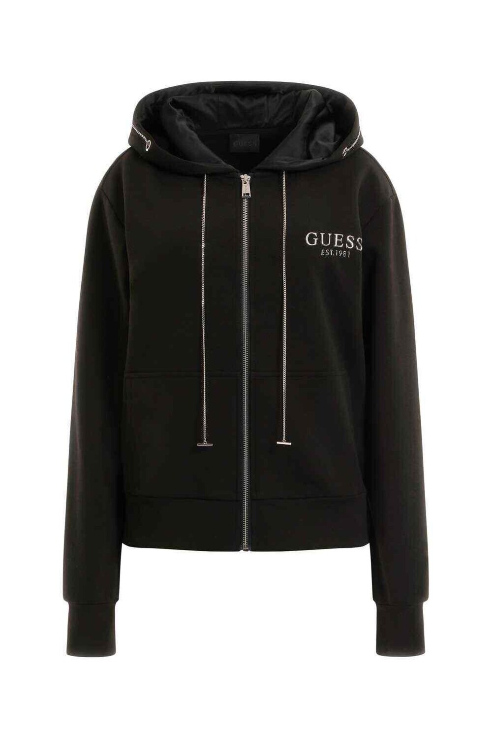 

Женская толстовка с капюшоном для подводного плавания Guess, черный