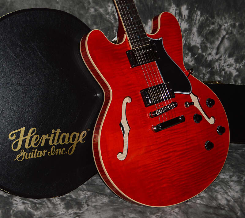 

Электрогитара 2022 Heritage - H535 - Cherry Translucent