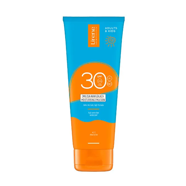 

Солнцезащитная увлажняющая эмульсия Spf 30 Lirene, 200 ml