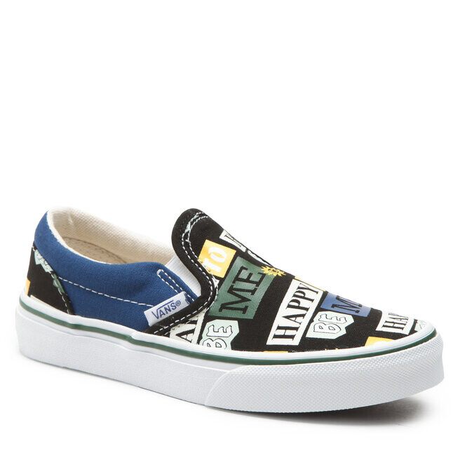 

Кроссовки Vans ClassicSlip-On V, черный/темно-синий