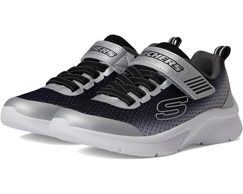 Кроссовки Skechers Microspec, черный/серебряный microspec кроссовки texlor debenhams черный