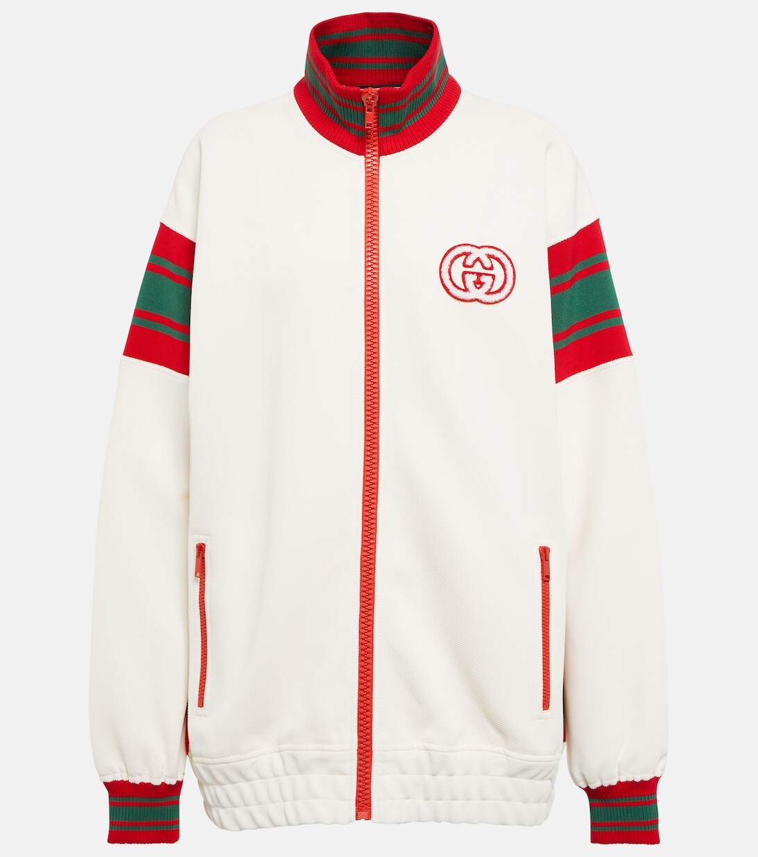 

Куртка с логотипом Interlocking G GUCCI, белый