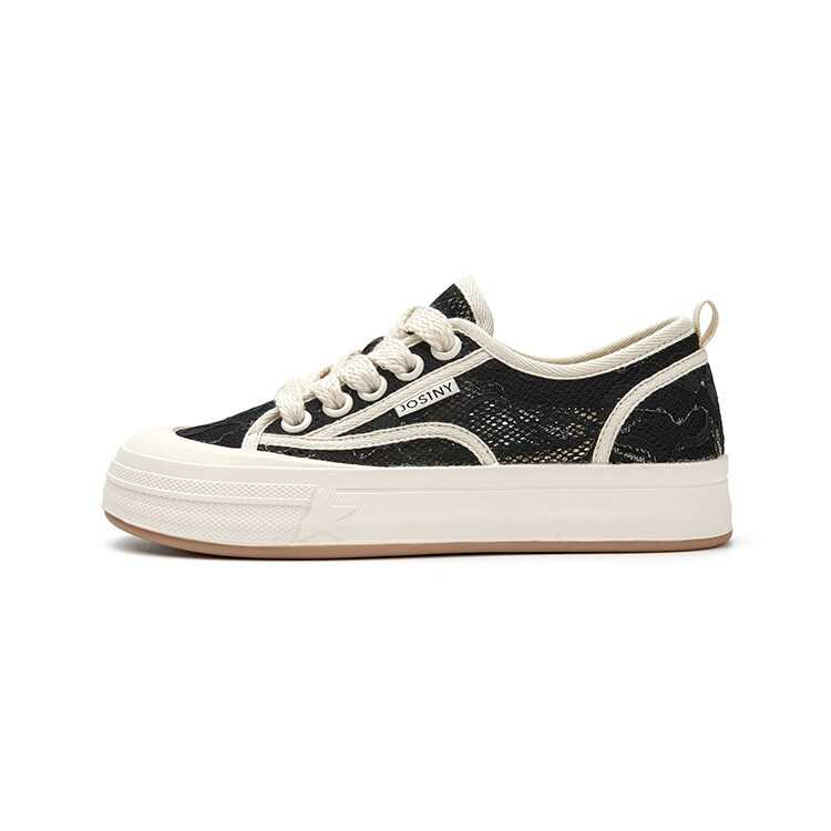 

Кроссовки JOSINY Skateboarding Shoes Women's Low-top, черный