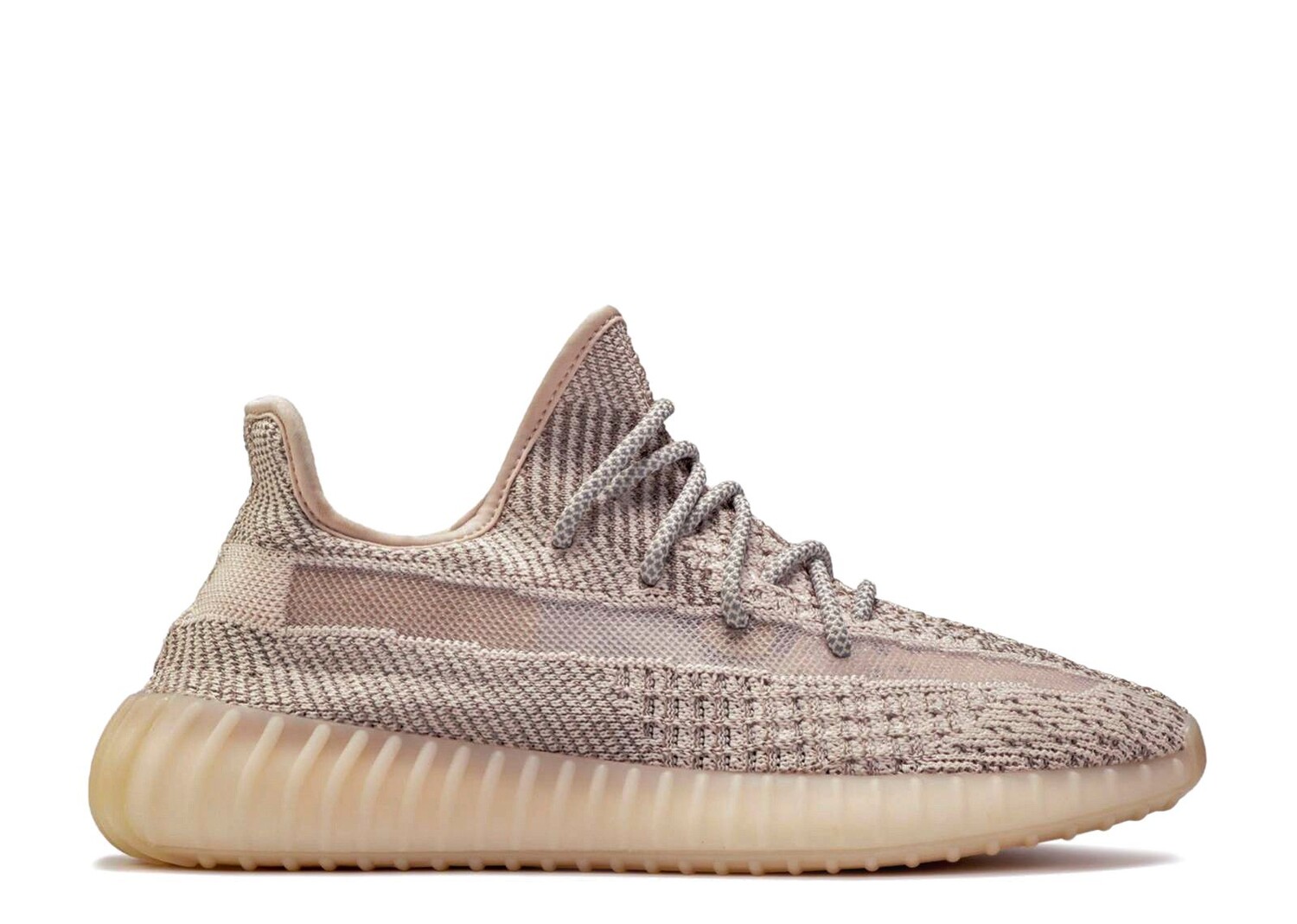 

Кроссовки adidas Yeezy Boost 350 V2 'Synth Reflective', розовый, Розовый;серый
