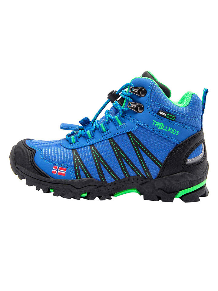 

Кроссовки Trollkids Trolltunga Hiker Mid, светло-синий