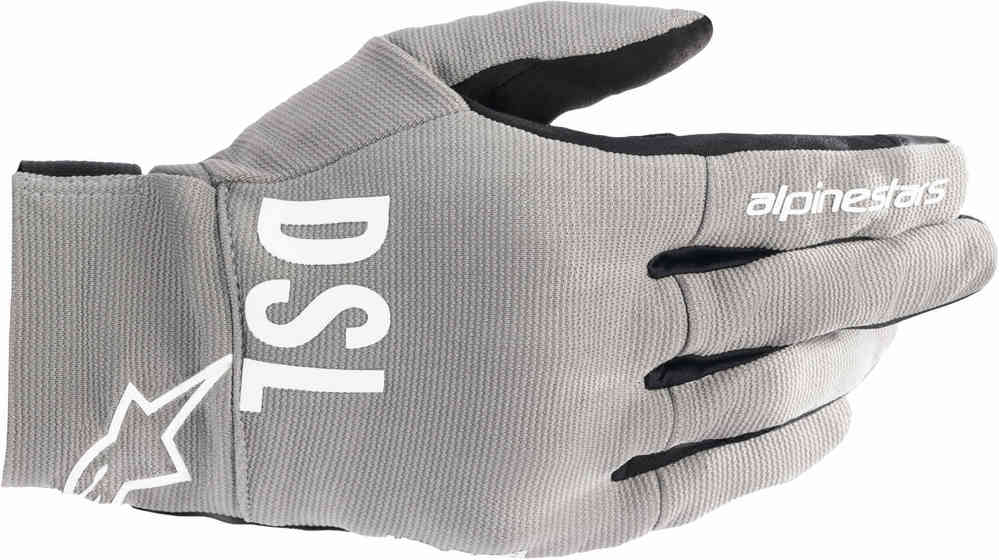 Мотоциклетные перчатки AS-DSL Shotaro Alpinestars, серый/черный
