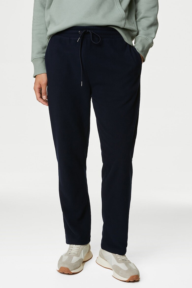 

Брюки с завязкой на талии Marks & Spencer, синий