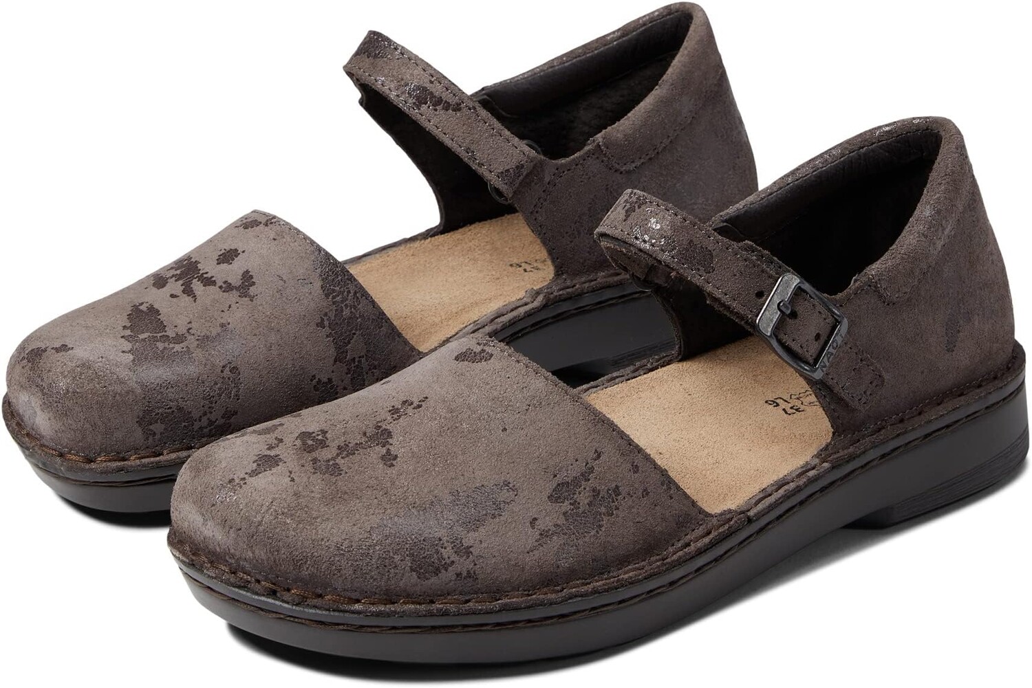 

Балетки Catania Naot, цвет Marble Gray Suede