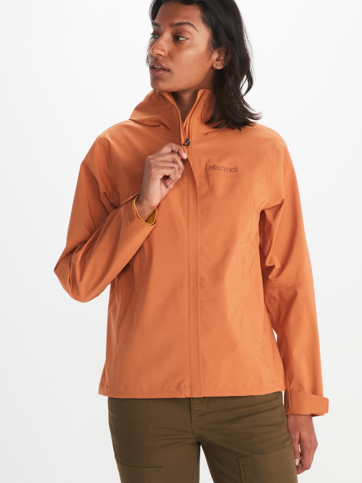 цена Куртка PreCip Eco Pro — женская Marmot, оранжевый