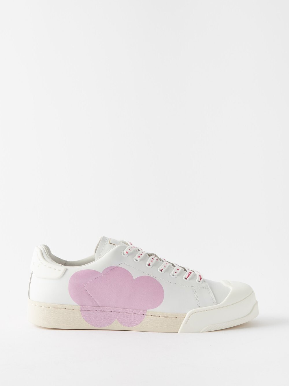 

Кожаные кроссовки x no vacancy inn dada bumper Marni, белый