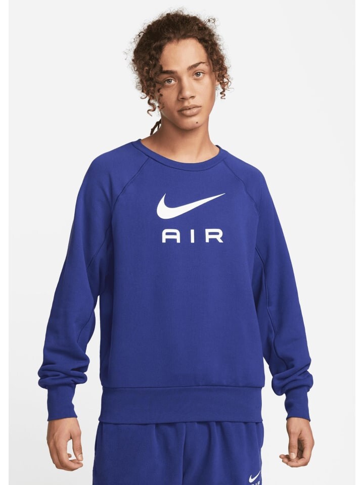 

Толстовка Nike, цвет deep royal blue/white