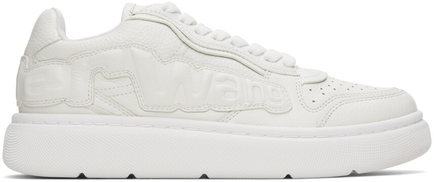 

Белые кроссовки-пуффы Alexander Wang
