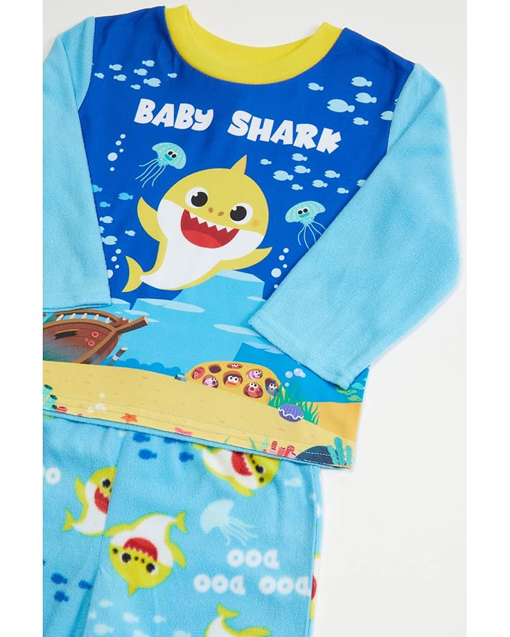 Пижамный комплект Komar Baby Shark Two-Piece Set, цвет Aqua