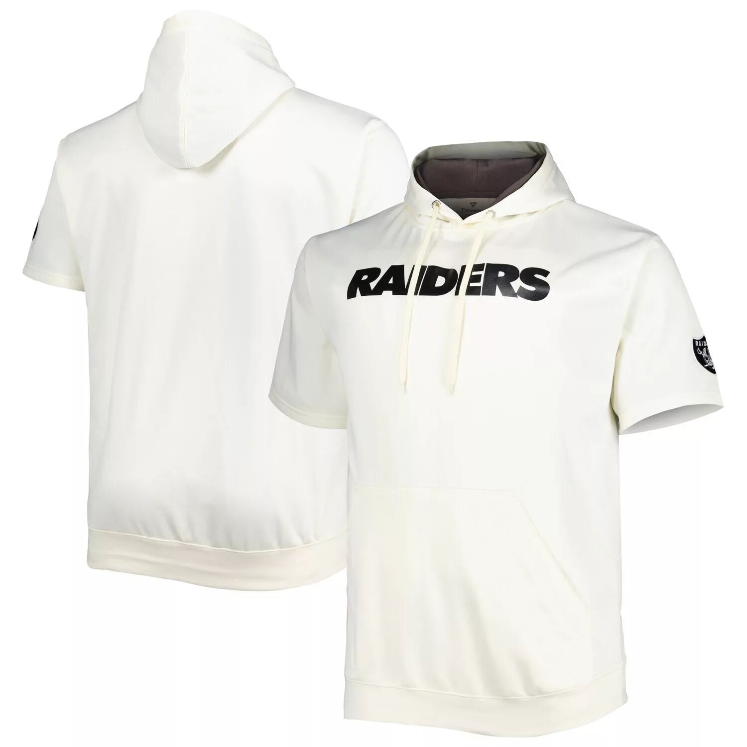 

Мужская фирменная овсяная толстовка с капюшоном Las Vegas Raiders Big & Tall Fanatics