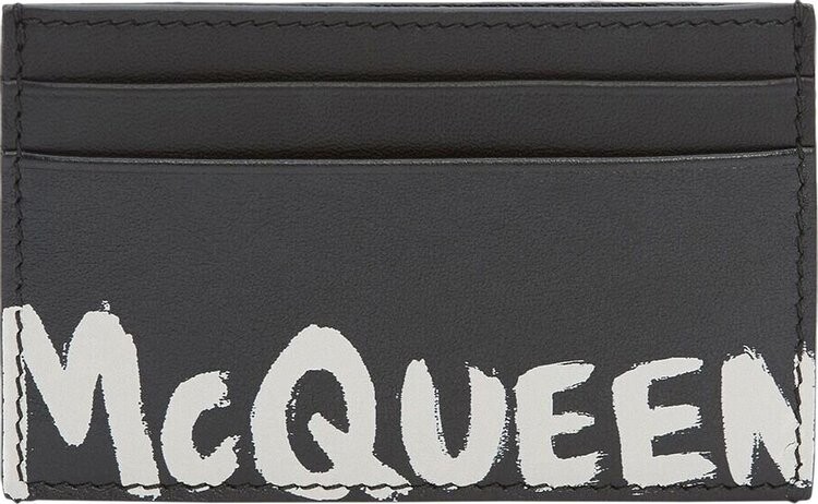 

Картхолдер Alexander McQueen Graffiti 'Black', черный