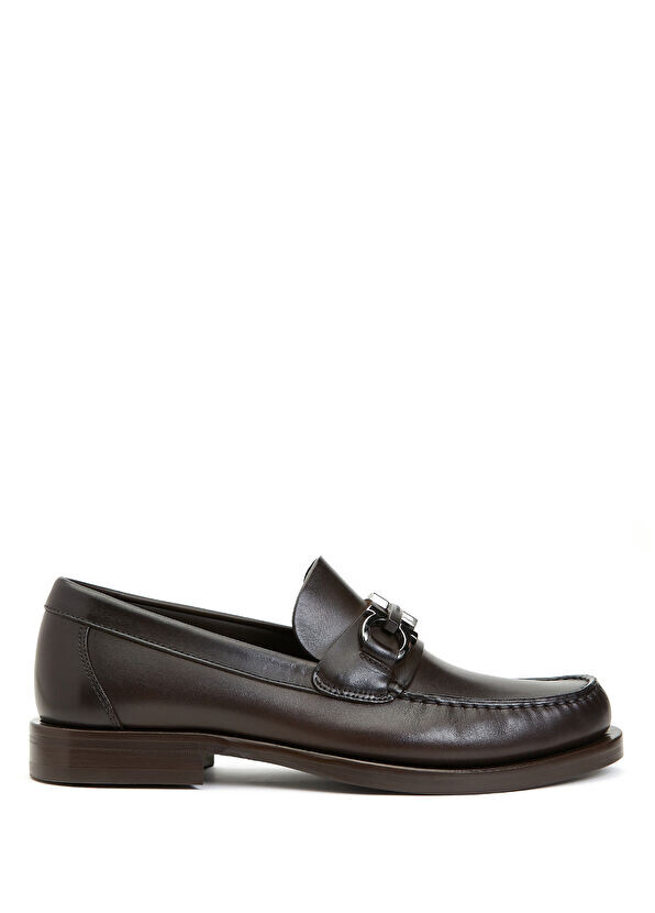 

Мужские кожаные лоферы Ferragamo, коричневый