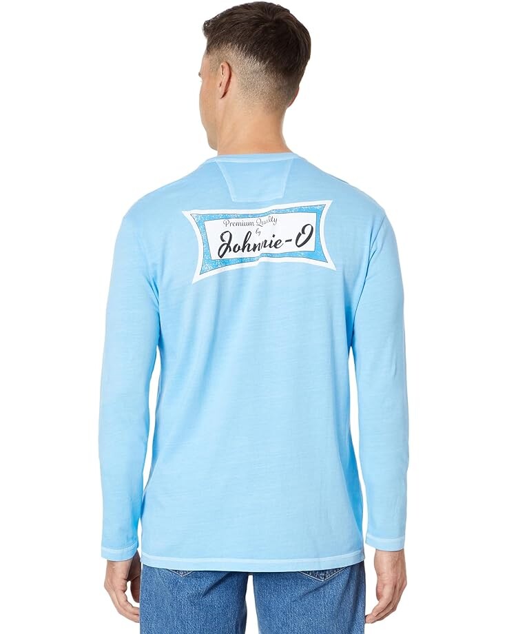 

Футболка johnnie-O Surf Wax Long Sleeve T-Shirt, цвет Maliblu