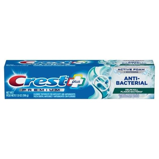 Зубная паста Crest Premium Plus антибактериальная 198 г