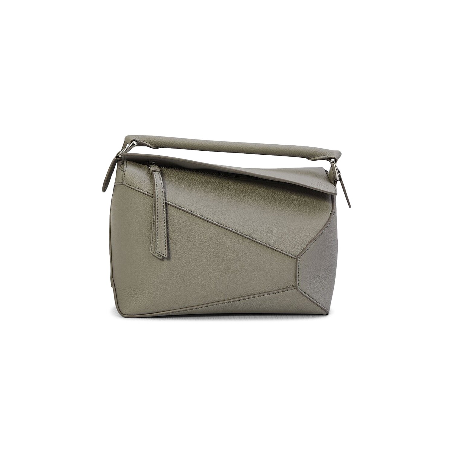

Маленькая сумка Loewe Puzzle Edge, жемчужно-серый