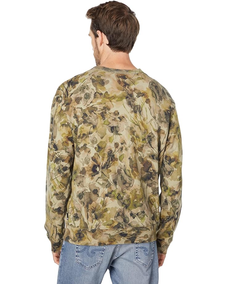 Толстовка AG Jeans Arc Sweatshirt, цвет Hidden Bloom Green толстовка ag jeans nova classic sweatshirt цвет wine floral neutral multi