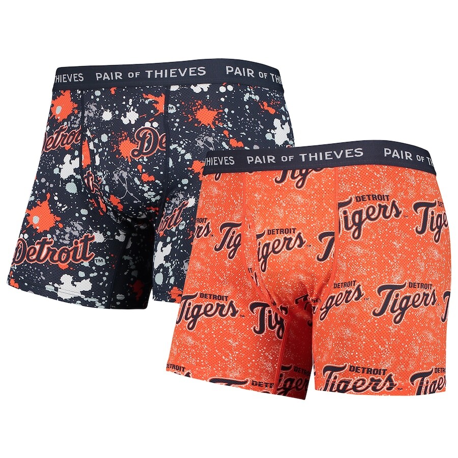 

Комплект боксеров 2 шт Pair of Thieves Detroit Tigers, оранжевый