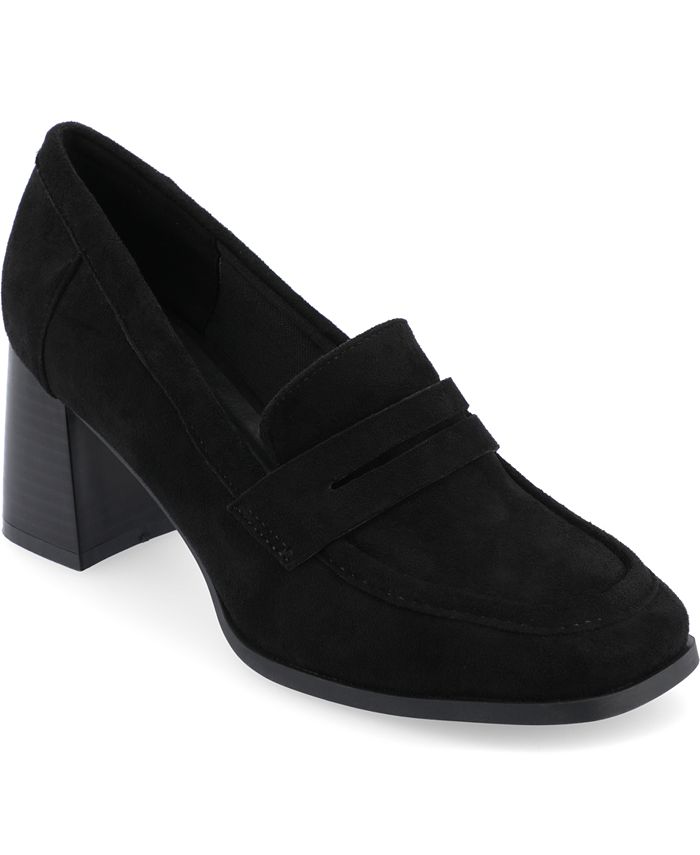цена Женские туфли-лодочки Malleah Tru Comfort из пенопласта на многоуровневом каблуке Journee Collection, цвет Black