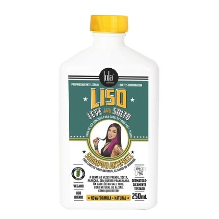 

Шампунь Straight Light And Loose Collection против вьющихся волос, 250 мл, Lola Brasil