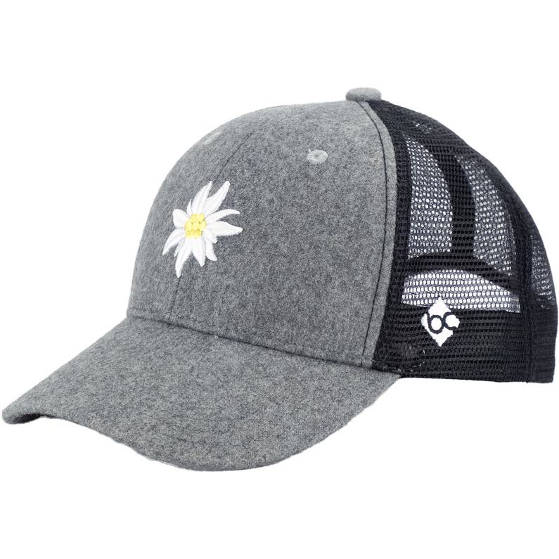 Сетчатая кепка Edelweiss Bavarian Caps, серый оригинальная кепка с вышивкой bmw новая спортивная кепка bmw бейсболка кепка для гольфа