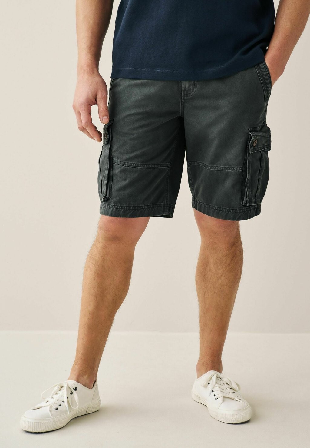 

Джинсовые шорты Premium Lundered Cargo Shorts Next, цвет charcoal grey