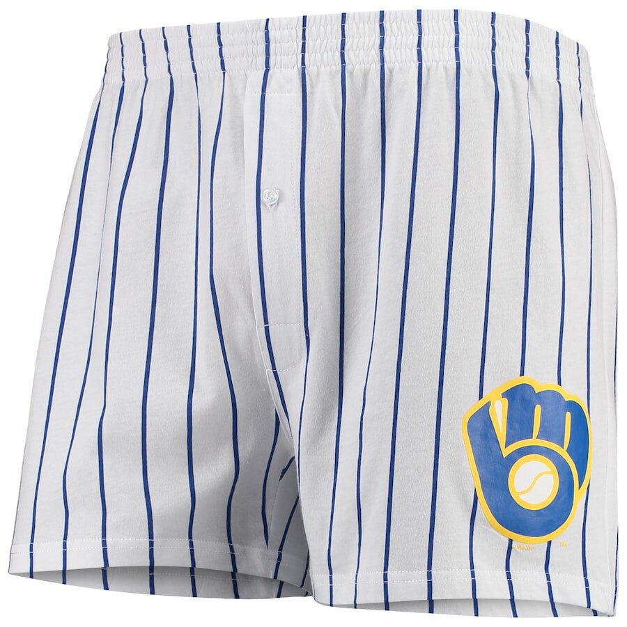 

Боксеры Concepts Sport Milwaukee Brewers, белый