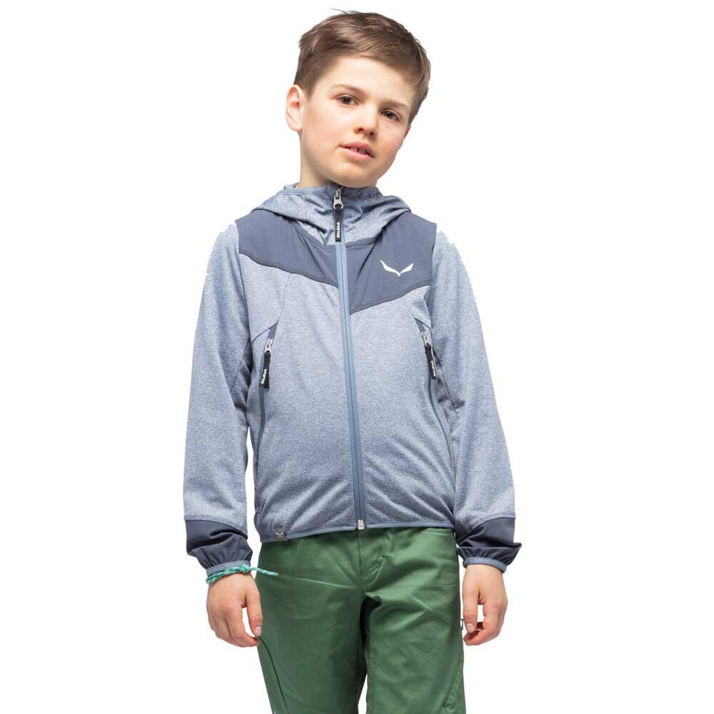 

Худи Salewa Agner Melange Polarlite, серый