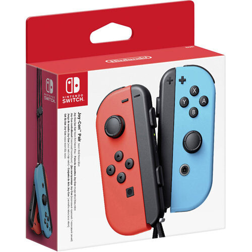 

Видеоигра Nintendo Switch Joy-Con Pair – Neon Red/Neon Blue