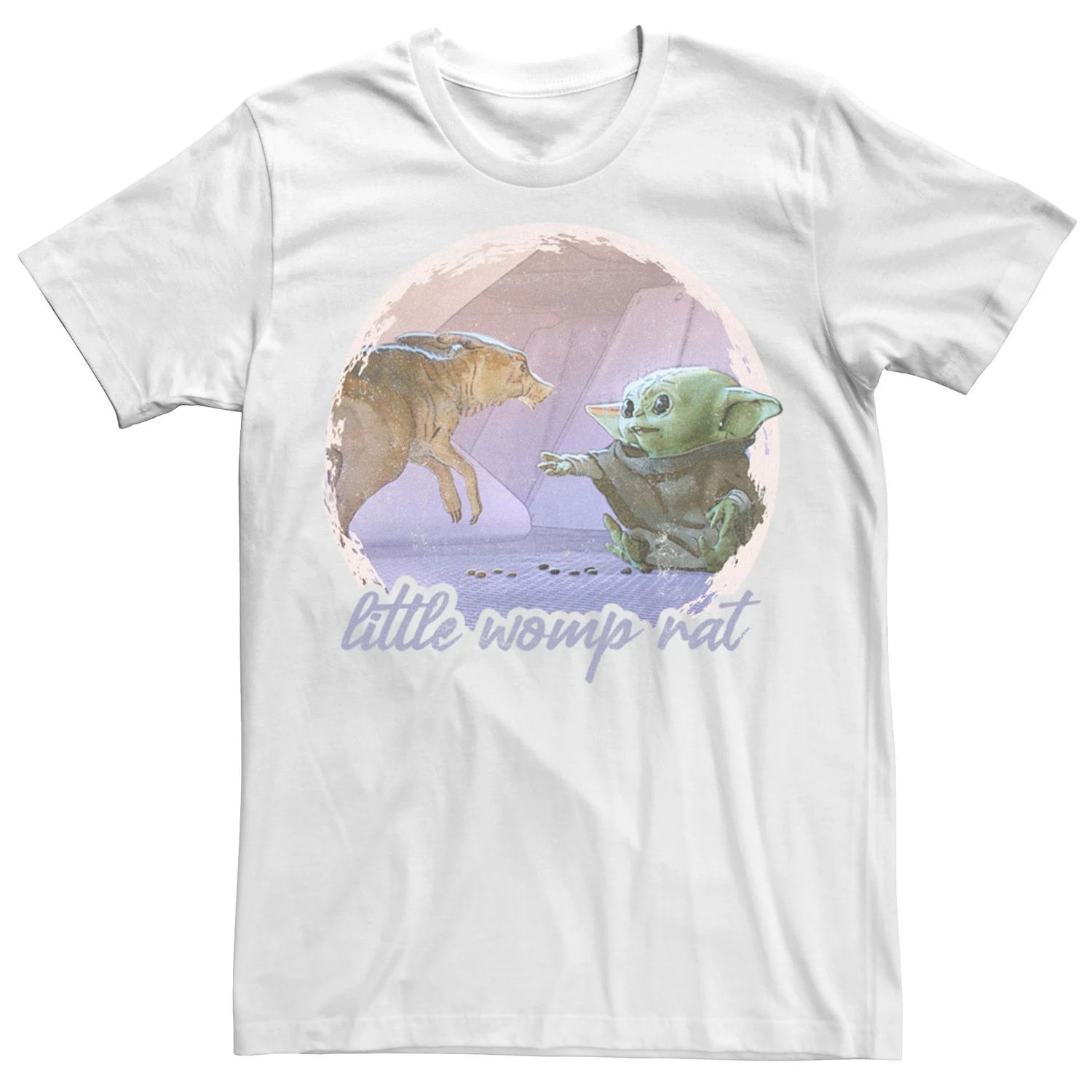 Мужская футболка с концепт-артом «Звездные войны: Мандалорец, Дитя и крыса-крыса» Licensed Character мужская футболка библиотечная крыса умная l черный