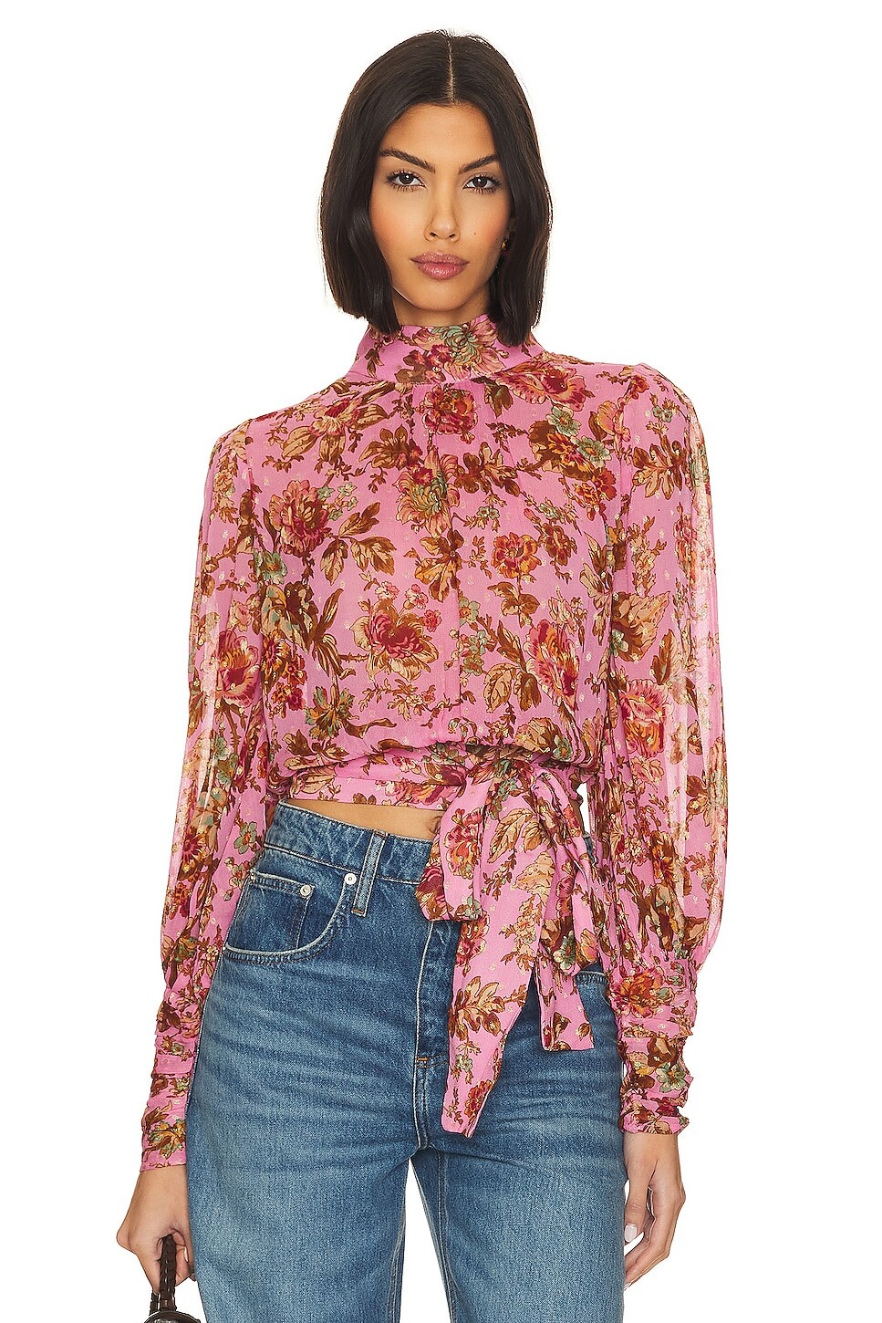 

Блузка byTiMo Blouse, цвет Pink Wallpaper