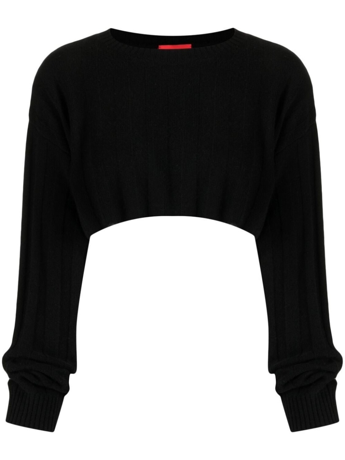 

Укороченный топ Remy в рубчик Cashmere In Love, черный