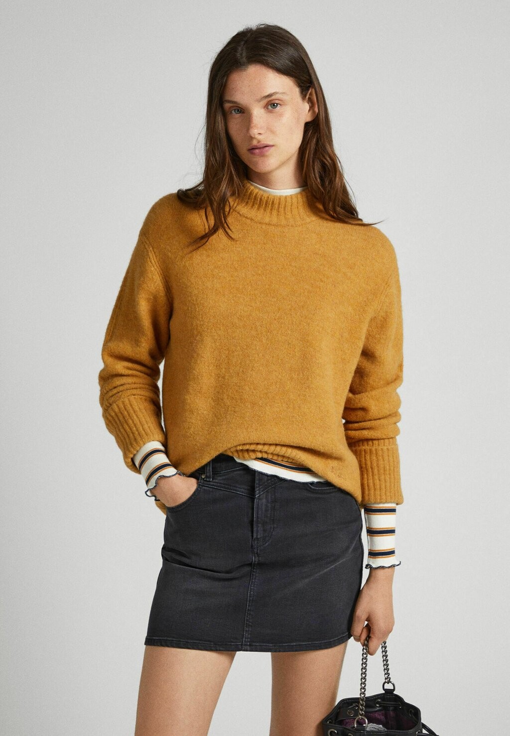 

Свитер DENISSE PERKINS Pepe Jeans, светло-бежевый