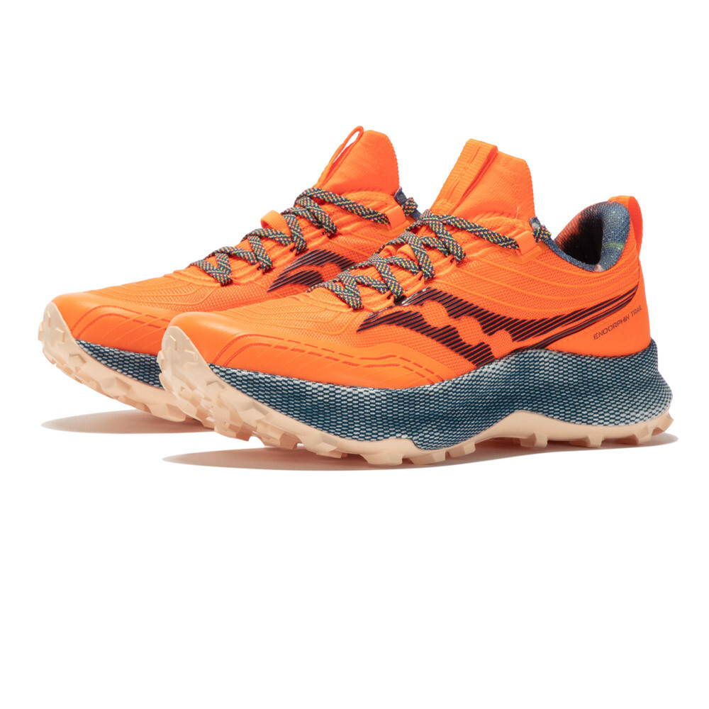 

Кроссовки для бега Saucony Endorphin Trail, оранжевый, Оранжевый;коричневый