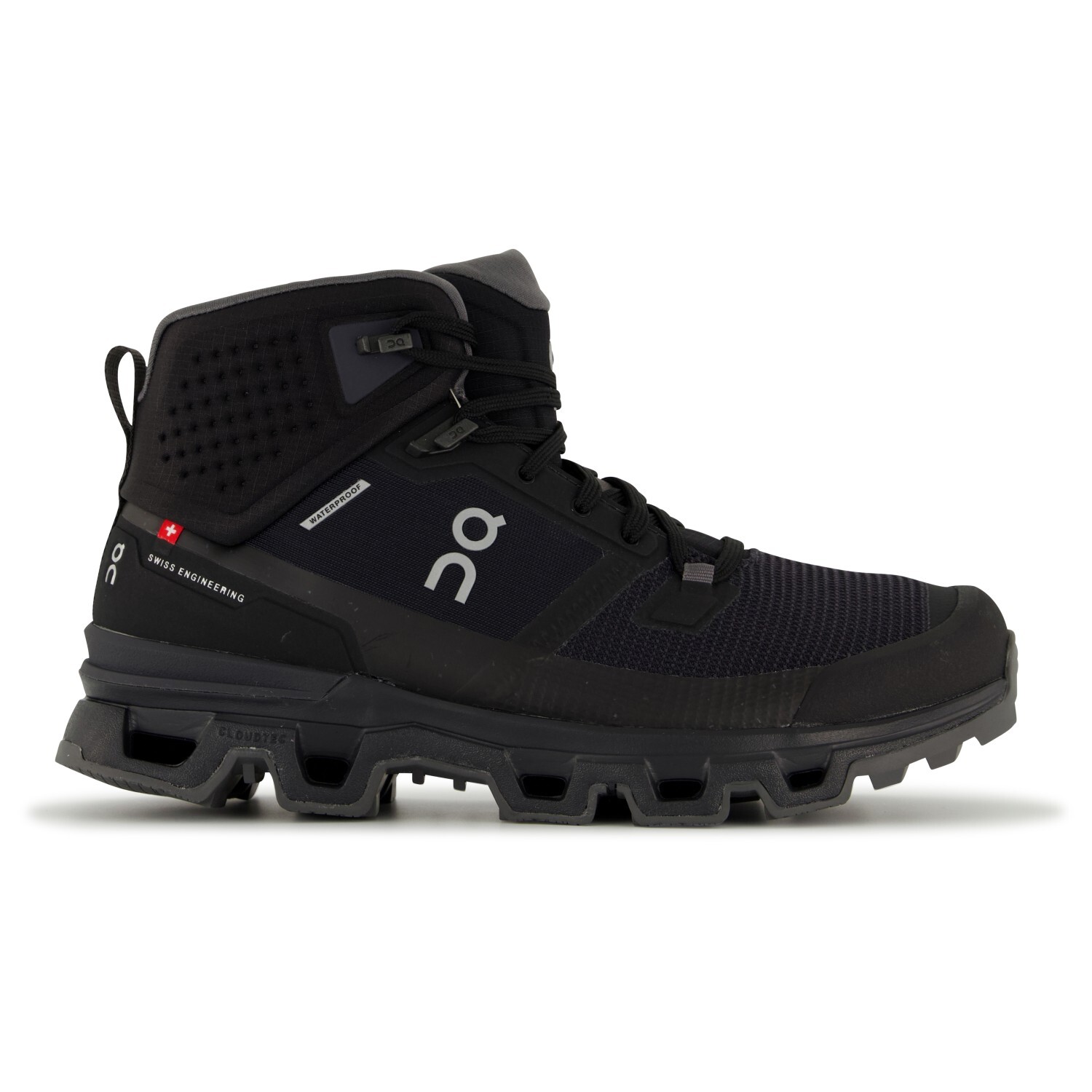 

Ботинки для прогулки On Women's Cloudrock 2 Waterproof, цвет Black/Eclipse