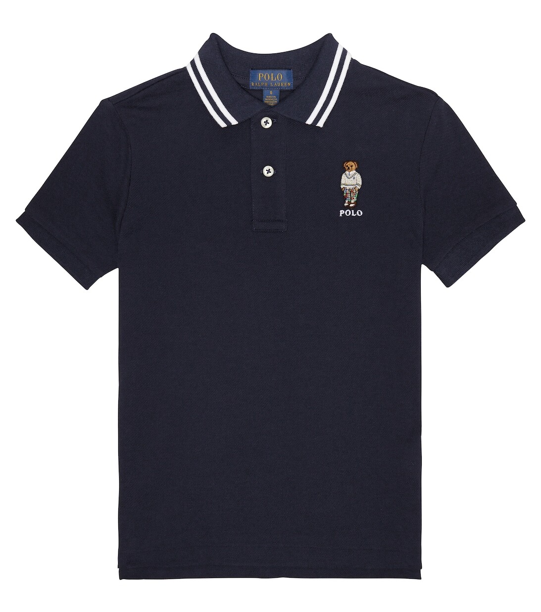 

Рубашка поло из хлопка Polo Ralph Lauren, синий
